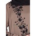 Party wear Umbrella abaya- Coffee Brown